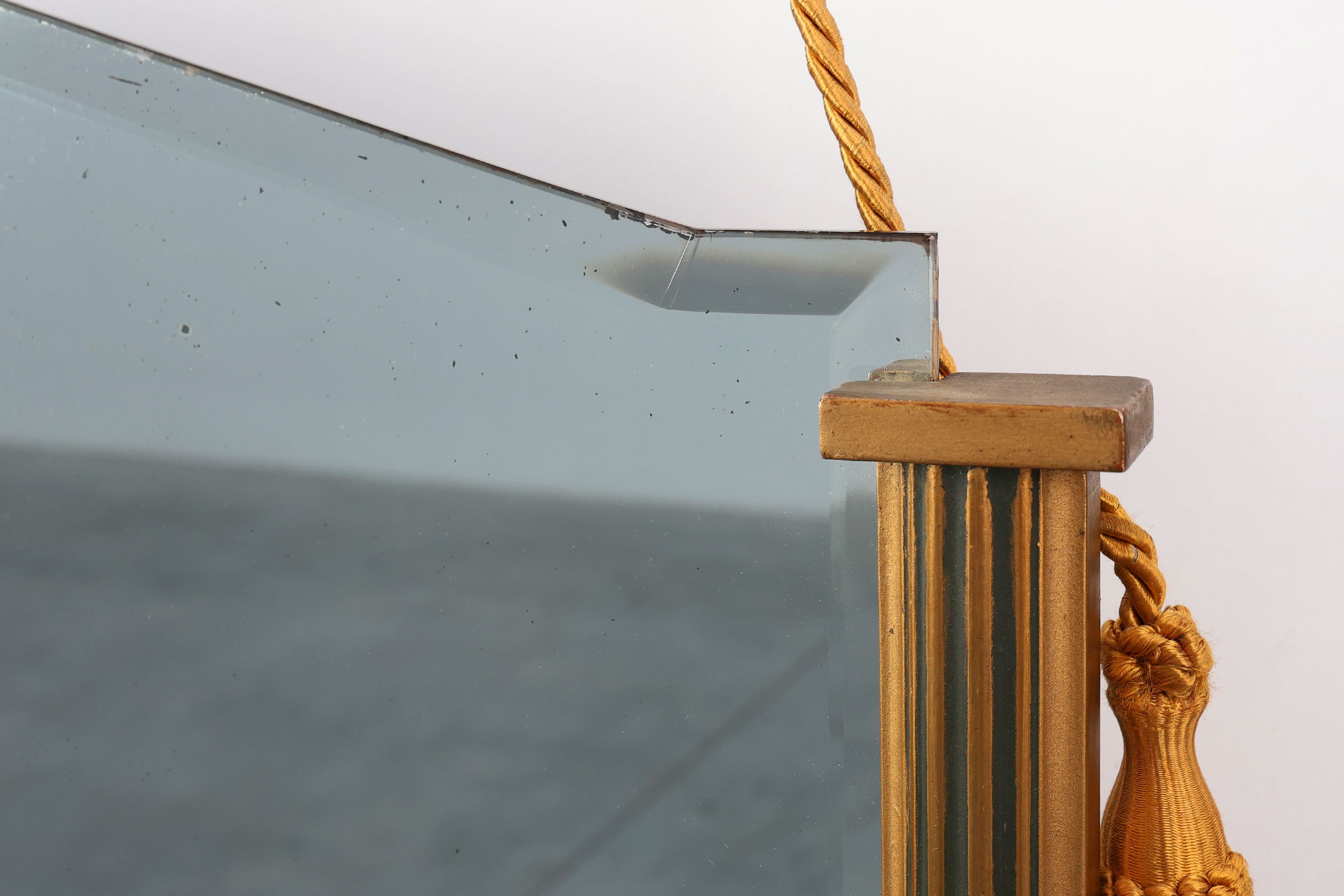 Art Deco Mirror in gilt wood, Belgium ca. 1920thumbnail